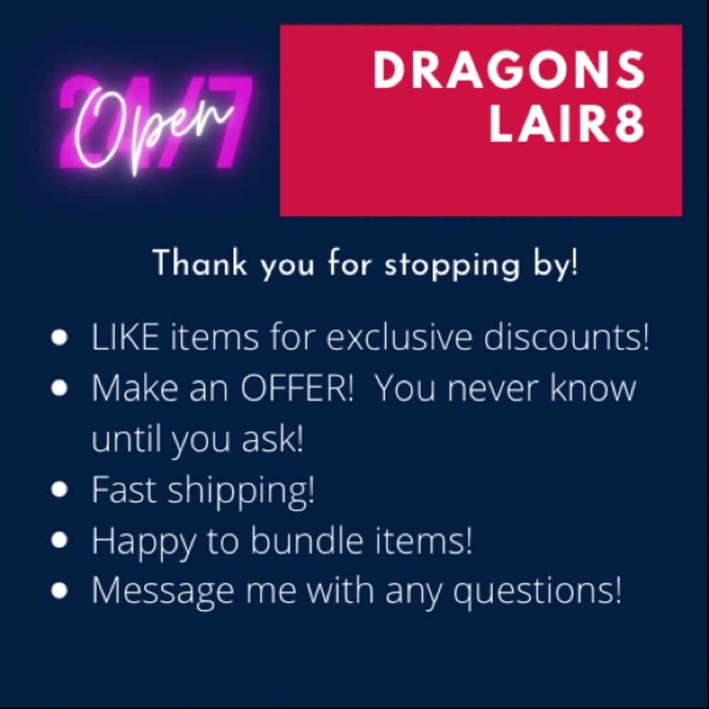 🙏Reasonable offers are welcome!! :)